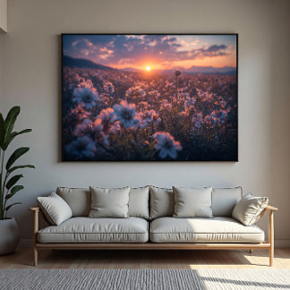 Póster Wildflower Field