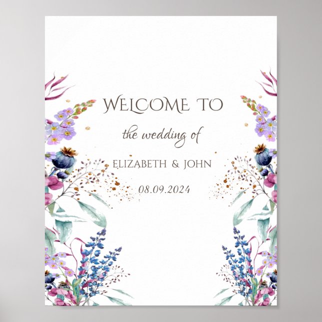 Póster Wildflower Meadow (Frente)