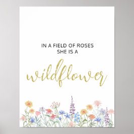 Póster Wildflower Poster