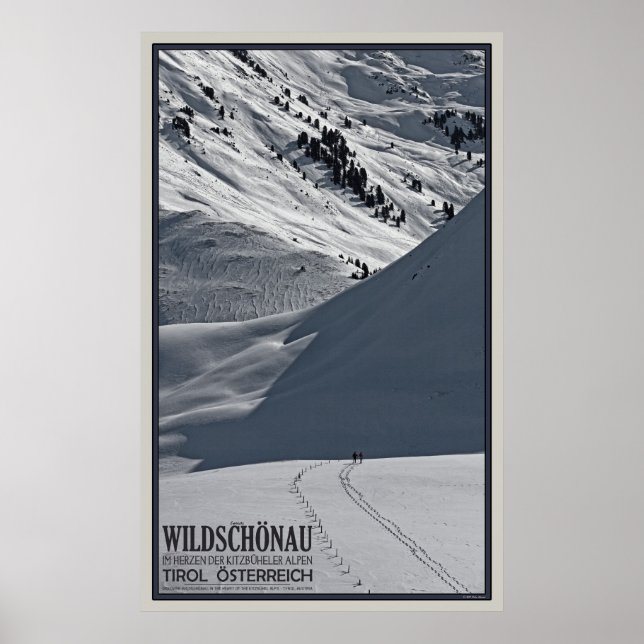 Póster Wildschönau Backcountry (Frente)