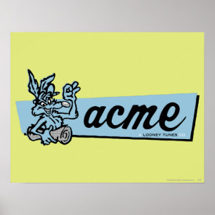 Póster Wile E Coyote Acme 4