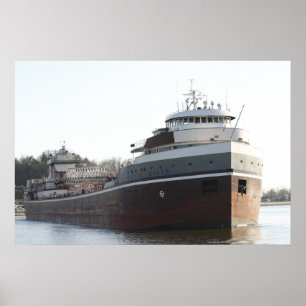 PÓSTER WILFRED SYKES BULK FREIGHTER