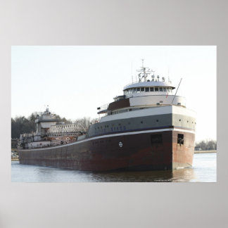 PÓSTER WILFRED SYKES BULK FREIGHTER