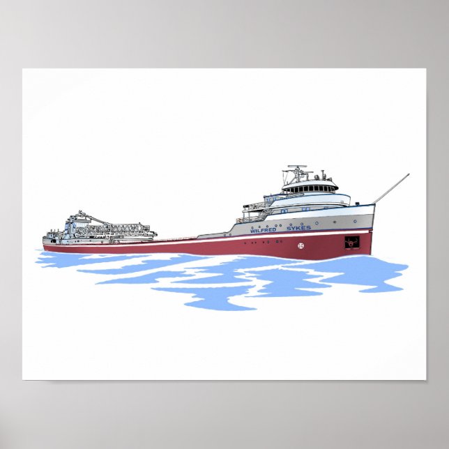 Póster Wilfred Sykes Cleveland Cliffs (Frente)