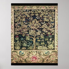 Póster Willam Morris hermosos diseños y creaciones,Vint