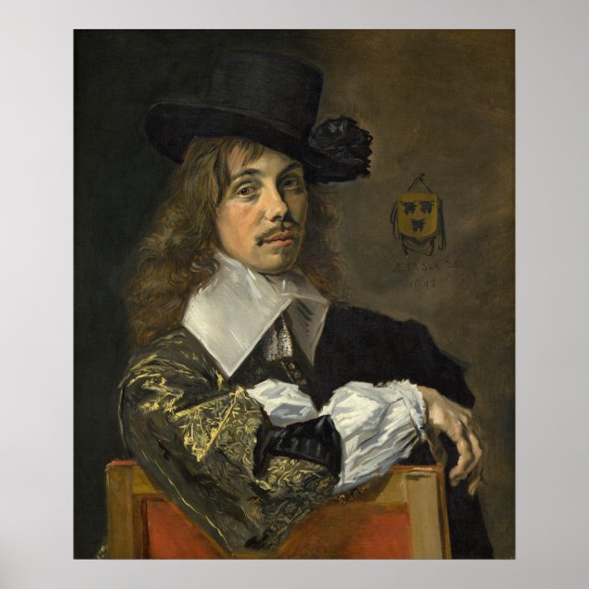 Póster Willem Coymans - Poster Bella Artes de Frans Hals (Frente)
