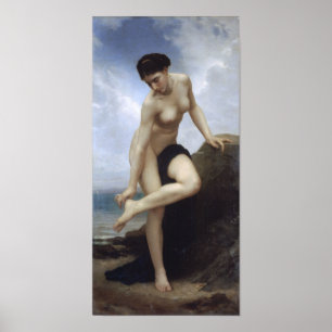 Póster William-Adolphe Bouguereau-After the Bath