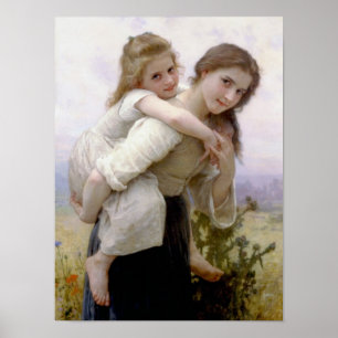 Póster William Adolphe Bouguereau Art