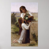 William-Adolphe Bouguereau-En La Fuente