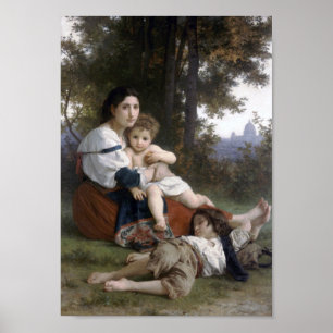 Póster William-Adolphe Bouguereau-Rest
