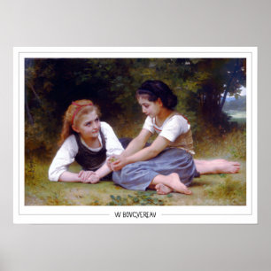 Póster William-Adolphe Bouguereau Zedign Art Poster #157