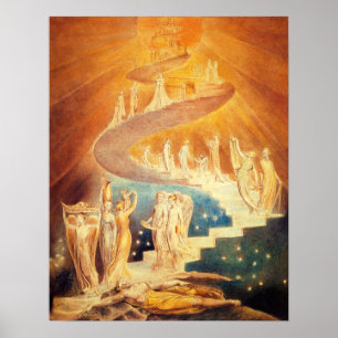 Póster William Blake, el Poster mayor de Jacob
