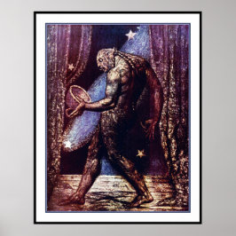 Póster William Blake Poster: Fantasma de una pulga