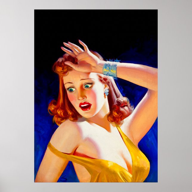 Póster William Fulton Soare: Cubierta de pulpa de amenaza (Frente)