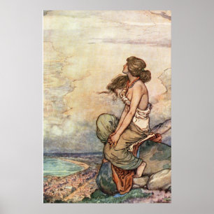 Póster William Heath Robinson - Capetown