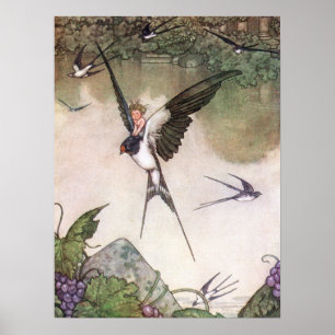 Póster William Heath Robinson - Tommelise