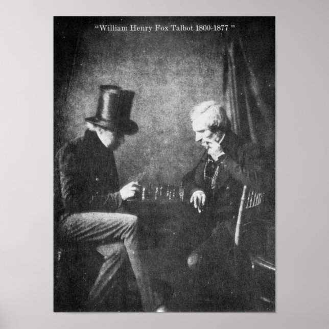 Póster William Henry Fox Talbot (Frente)