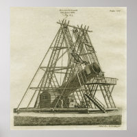 William Herschell's 40 Foot Telescope 18th Century