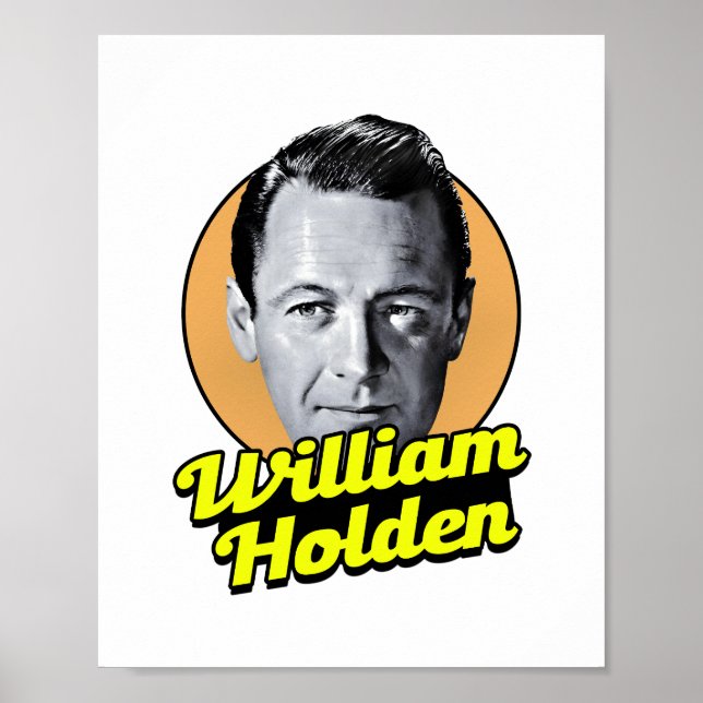 Póster William Holden Classic (Frente)