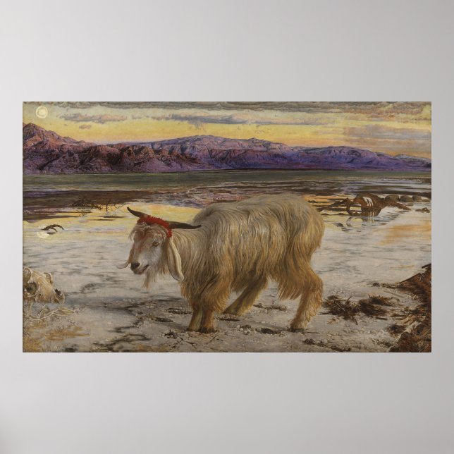 Póster William Holman Hunt El Chivo expiatorio (Frente)