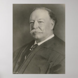 Póster WILLIAM HOWARD TAFT como imagen del presidente del