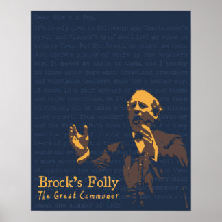 Póster William Jennings Spoken Word Poster