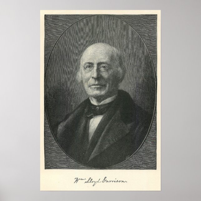 Póster William Lloyd Garrison (Frente)