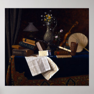 Póster William Michael Harnett Ease