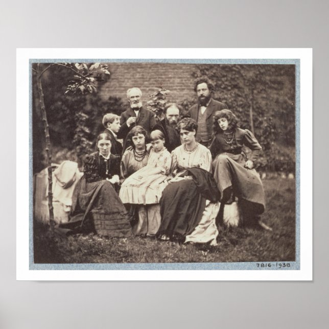 Póster William Morris (1834-1996) Sir Edward Burne-Jones  (Frente)