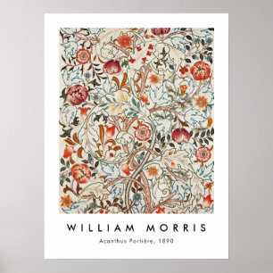 Póster William Morris Acanthus Portiere