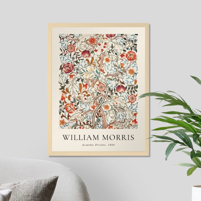 Póster William Morris Acanthus Portiere (Subido por el creador)
