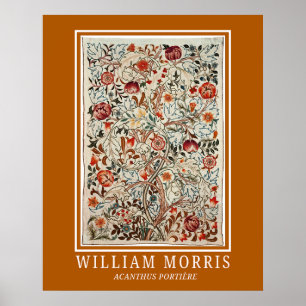 Póster William Morris Art Acanthus Portière Poster