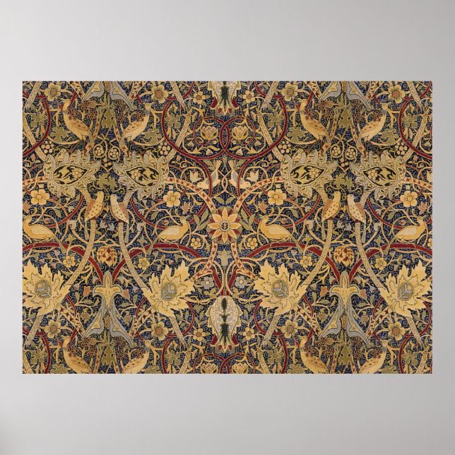 Póster William Morris Bullerswood Tapestry (Frente)