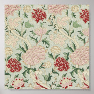 Póster William Morris Cray Floral Pre Raphaelite Vintage
