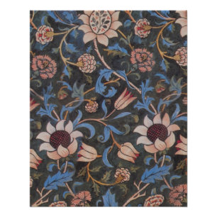 Póster William Morris Evenlode Arte Textil Floral