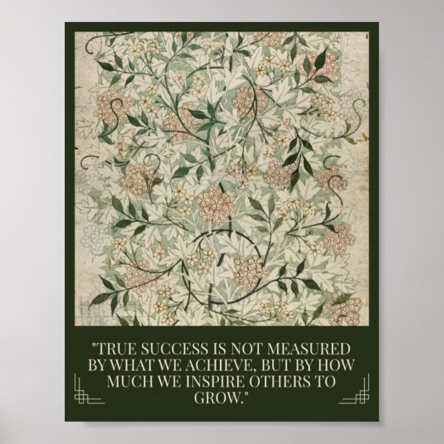 Póster William Morris Heritage Floral (Frente)