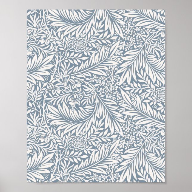 Póster William Morris Larkspur (Frente)