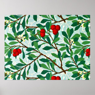 Póster William Morris pattern, Arbatus
