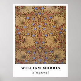 Póster William Morris Pimpernel