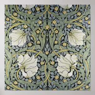 Póster William Morris - Pimpernel Pattern Design