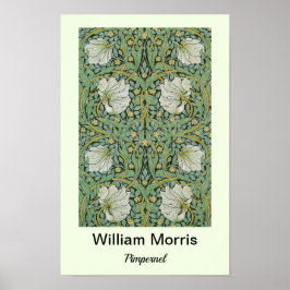 Póster William Morris - Pimpinela