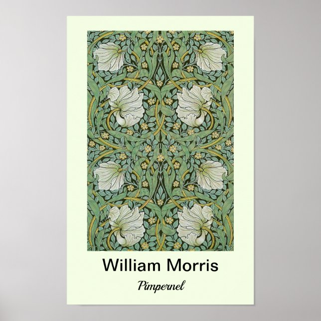Póster William Morris - Pimpinela (Frente)