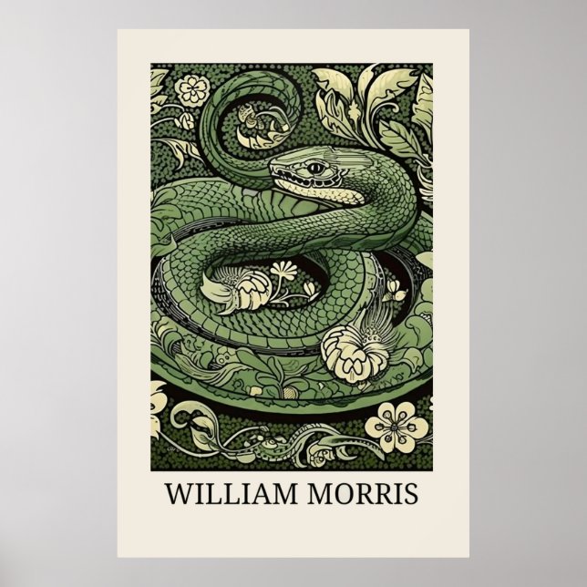 Póster William Morris Poster (Frente)