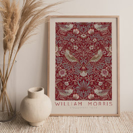 Póster William Morris Strawberry Thief Wall Art Poster