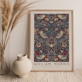 Póster William Morris Strawberry Thief Wall Art Poster