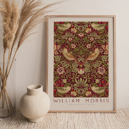 Póster William Morris Strawberry Thief Wall Art Poster