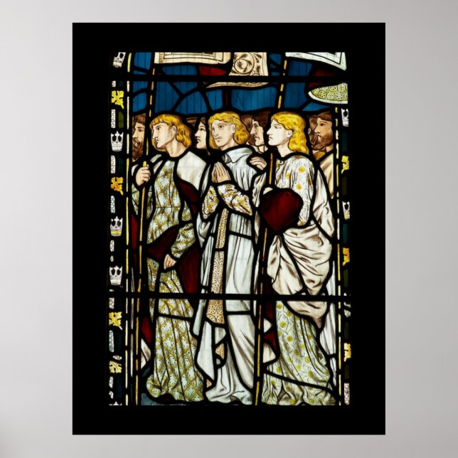 Póster William Morris, Todos los Santos (Frente)