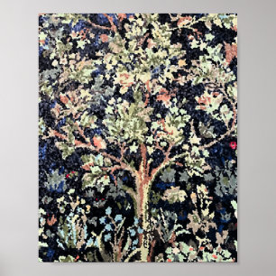 Póster William Morris Tree of Life Poster