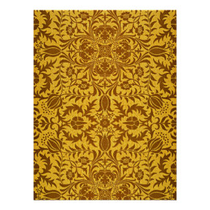 Póster William Morris - Vine Gold