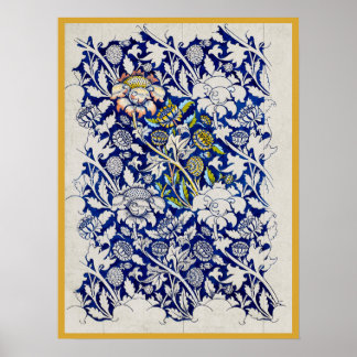 Póster William Morris Watercolor Poster